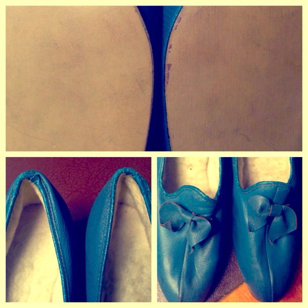 Blue slippers differences