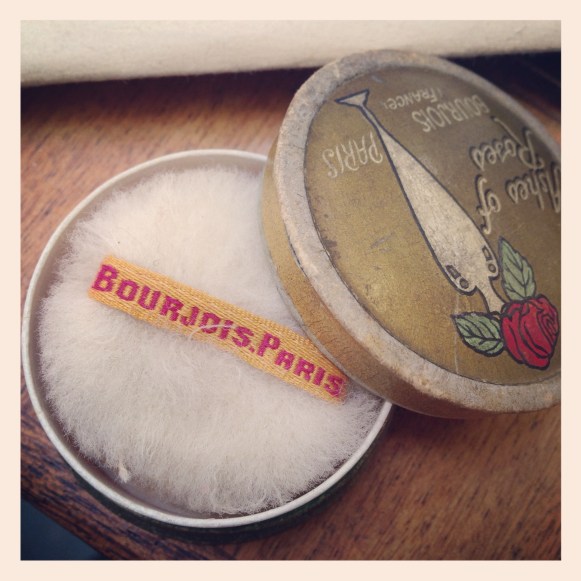 A Pot of Bourjois Ashes of Roses Rouge from the Hodson Shop Collection. c1920s-30s.