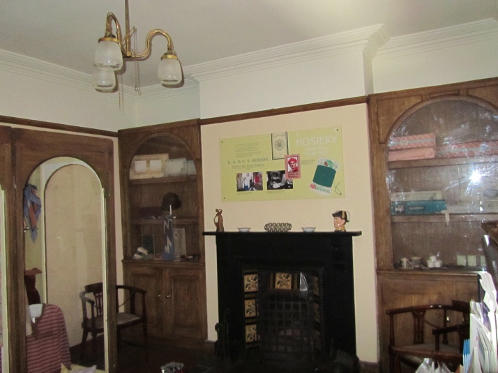 The Hodson Shop in 2013 - note the fireplace.