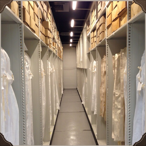 The sophisticated racking and storage facilities at the M&S Archive