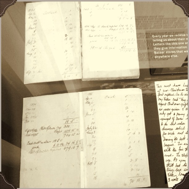 The notebooks detailing Tom Spencer's initial £300 investment